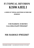 KCSE KISW F1 TOPICALS.pdf